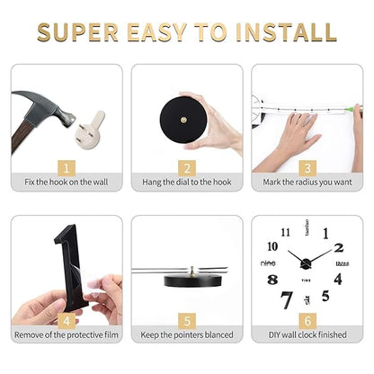 SOLEDI DIY Wall Clock