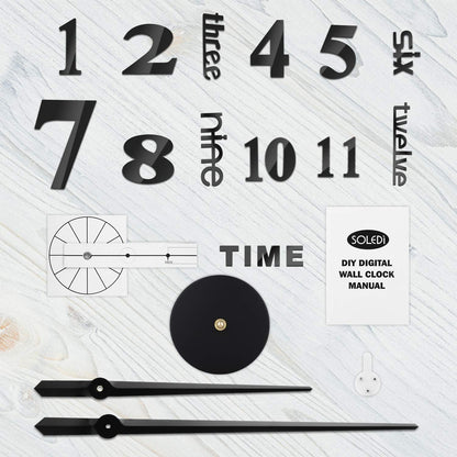 SOLEDI DIY Wall Clock