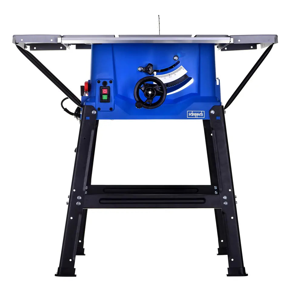 Scheppach HS100S 2000W Precision Table Saw 25cm Blade Woodworking Power Tool