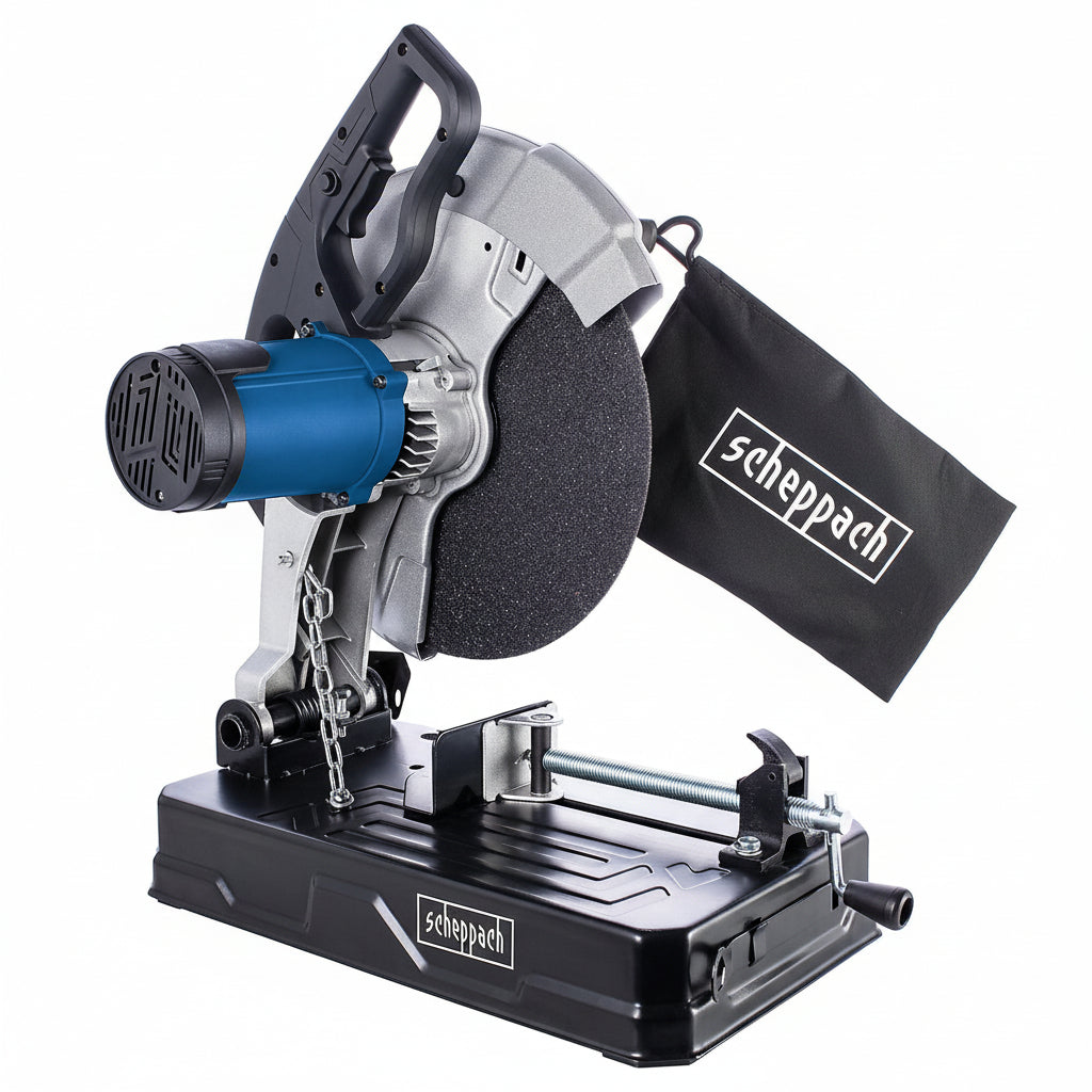 Scheppach MT150 355mm Metal Cut-Off Saw 2600W High Power Tool