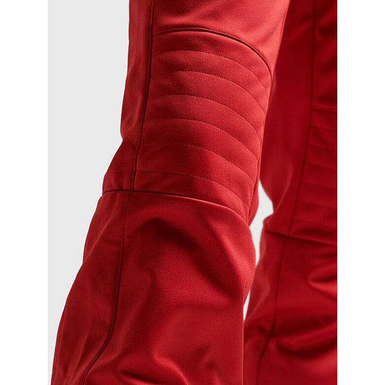 Superdry Women's Red Softshell Slalom Ski Pants - Waterproof, Flexible