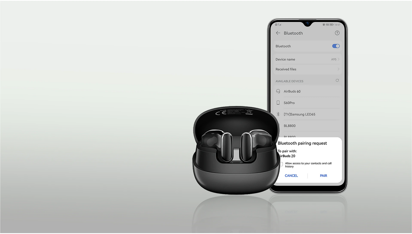Blackview AirBuds 20: Lightweight IPX7 Half-In-Ear Wireless Earbuds with Long Battery Life