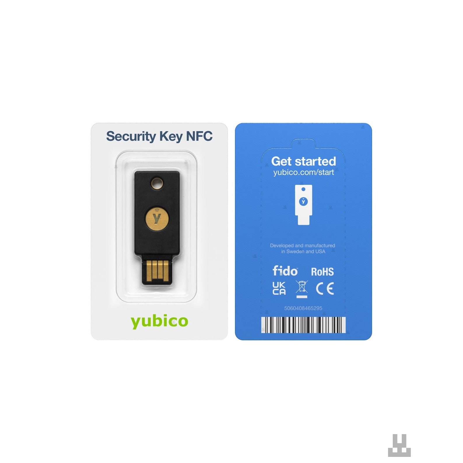 Yubico Security Key NFC: Advanced FIDO Multi-Factor USB-A Authentication Device