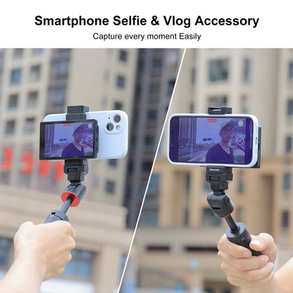Newmowa Magnetic Phone Vlog Selfie Monitor Screen Clip Mount Wireless Remote