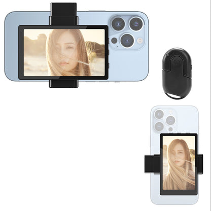 Newmowa Magnetic Phone Vlog Selfie Monitor Screen Clip Mount Wireless Remote