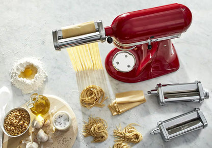 KitchenAid KSMPRA 3-Piece Pasta Roller & Cutter Set for Stand Mixer