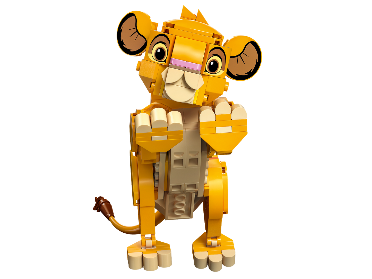 LEGO Disney Simba Lion King Cub 43243 Building Toy Set for Ages 6+
