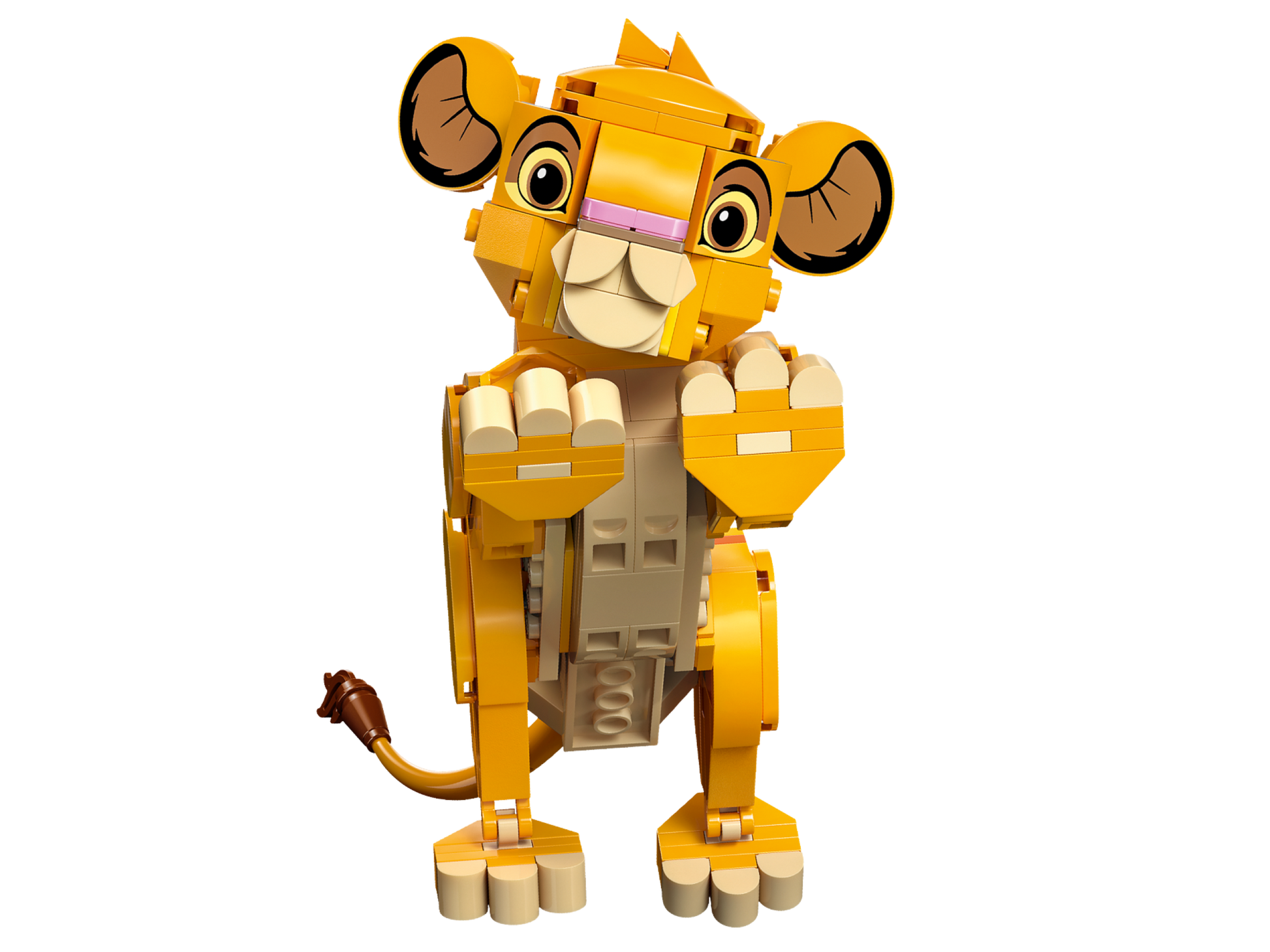 LEGO Disney Simba Lion King Cub 43243 Building Toy Set for Ages 6+