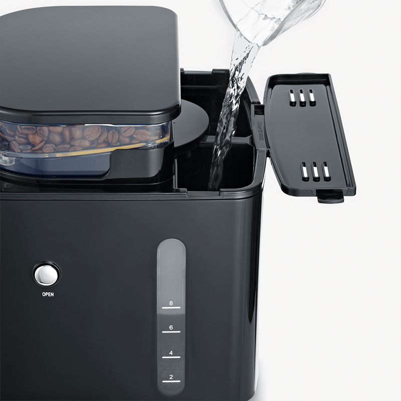 SEVERIN KA 4814 Filter Coffee Maker with Grinder 1.25L