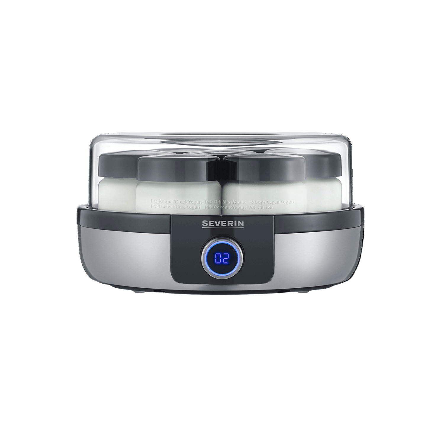 Severin JG 3521 Digital Yogurt Maker with Automatic Programs