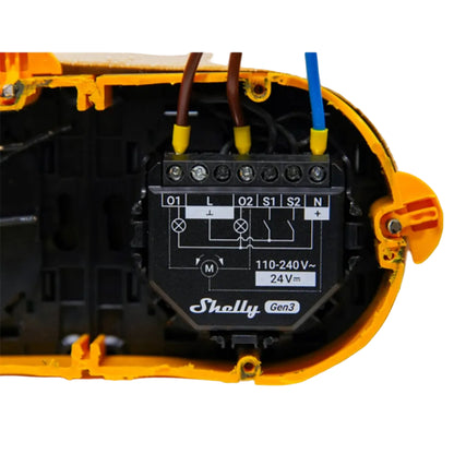 Shelly 2PM Gen3 Dual Channel Wi-Fi Smart Relay with Power Metering