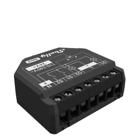 Shelly 2PM Gen3 Dual Channel Wi-Fi Smart Relay with Power Metering