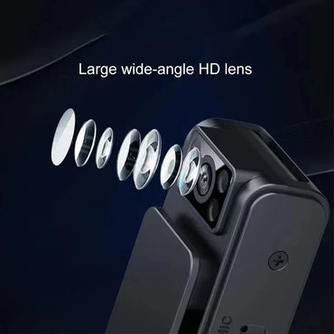 Shunmaii L8 Mini Body Cam: Full HD 1080p, WiFi, Rotating Lens, Night Vision - Gomix Brands Outlet