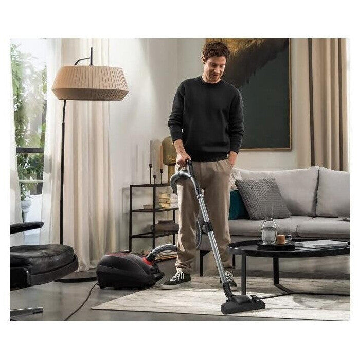 Siemens VSZ7XTRM PowerProtect Bagged Cylinder Vacuum Cleaner with HEPA Filter