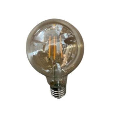 Vintage G80 Edison LED Bulb, 4W Dimmable, Warm 2700K, E27 Base