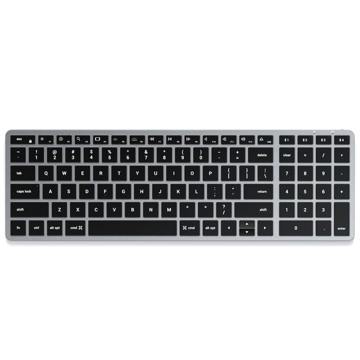 Satechi Slim X2 Bluetooth Backlit Keyboard for Mac & iOS Devices