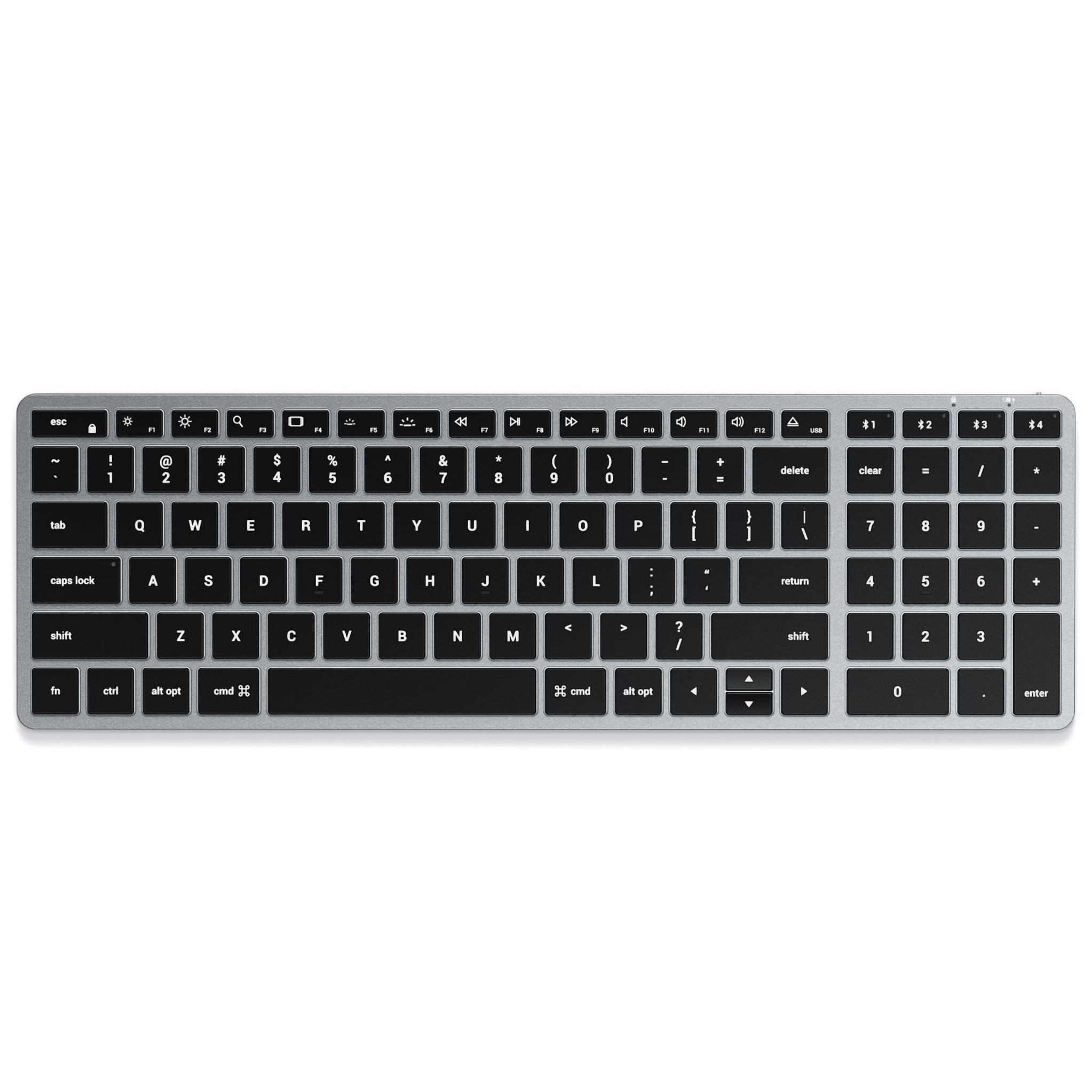 Satechi Slim X2 Bluetooth Backlit Keyboard for Mac & iOS Devices