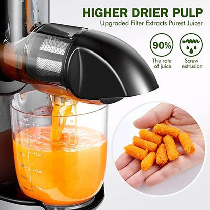 Amzchef ZM1501 Slow Juicer – Affordable Cold-Press Kitchen Appliance