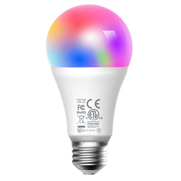 Meross Smart WiFi LED Bulb MSL120, Dimmable Color Changing Light