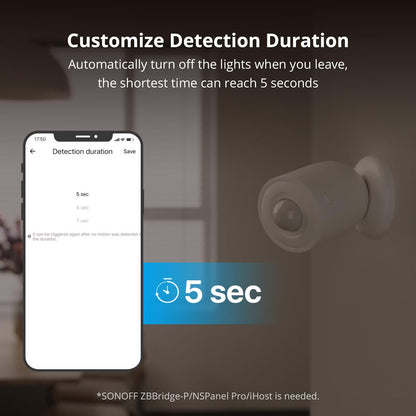 SONOFF SNZB-03P Zigbee Motion Sensor