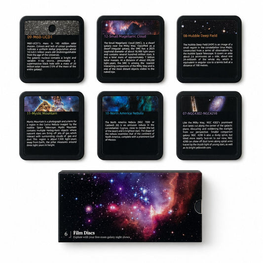 Galaxy Star Projector 6 Discs LED HD