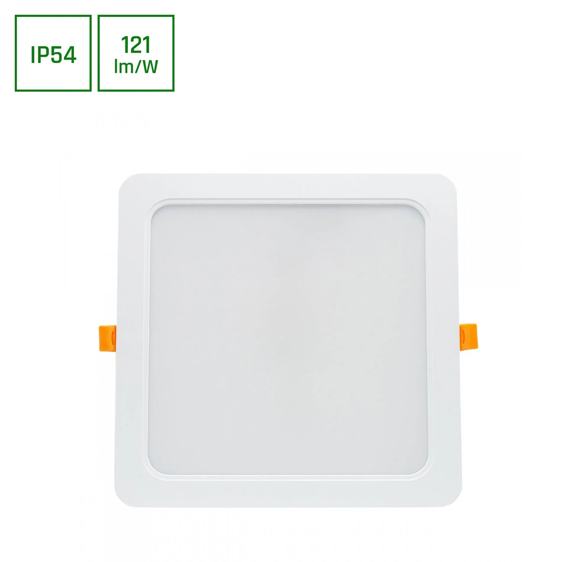 SpectrumLED DURE 3 24W Square LED Panel Light for Bathrooms - Gomix Brands Outlet