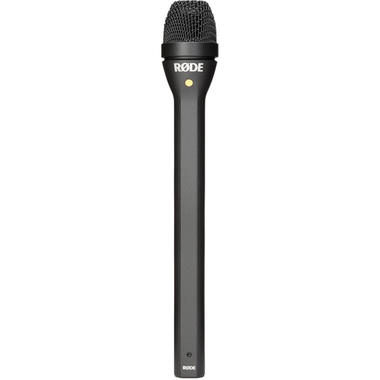 Rode Reporter Omnidirectional Dynamic Handheld Interview Microphone – Black