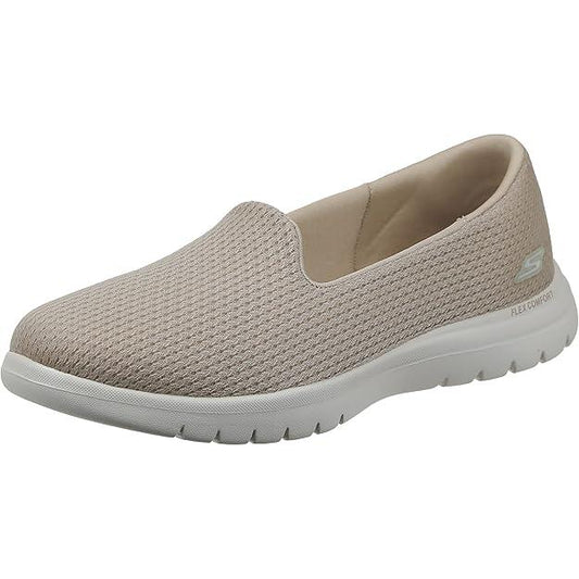 Skechers Women's On-The-Go Flex Slip-On Walking Shoes, Lightweight Comfort Taupe