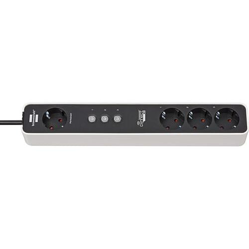 Smart WiFi Power Strip Extension Lead, 4-Way, Voice Control, 59-Inch Cord