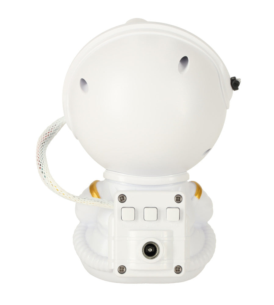 Astronaut Star Projector Lamp with Remote Control - White Nebula Night Light