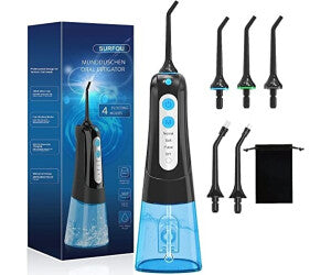 SURFOU Y209 Portable Rechargeable Water Flosser for Superior Oral Hygiene