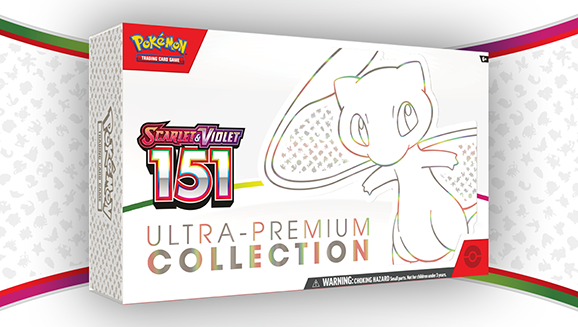 Pokemon Scarlet & Violet 151 Ultra Premium Collection UPC Factory Sealed Italian VESION