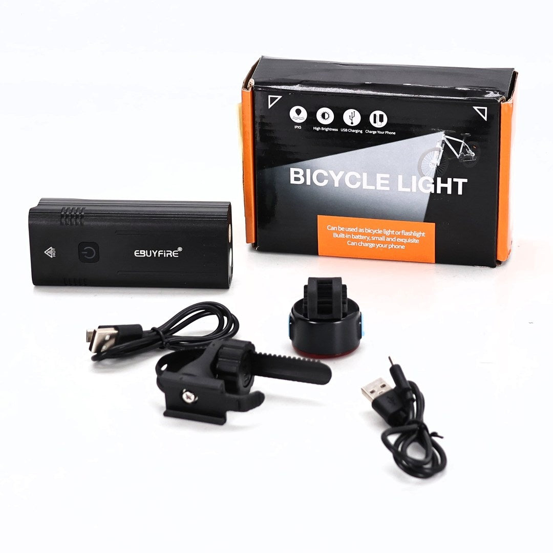 EBUYFIRE KX6 3000 Lumen Rechargeable LED Bicycle Light, IPX5 Waterproof Front
