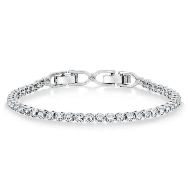 Swarovski Emily Tennis Bracelet - line of sparkling crystals