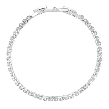 Swarovski Emily Tennis Bracelet - line of sparkling crystals