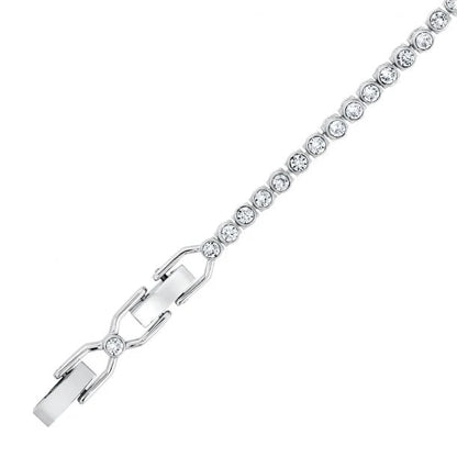 Swarovski Emily Tennis Bracelet - line of sparkling crystals