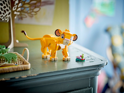 LEGO Disney Simba Lion King Cub 43243 Building Toy Set for Ages 6+