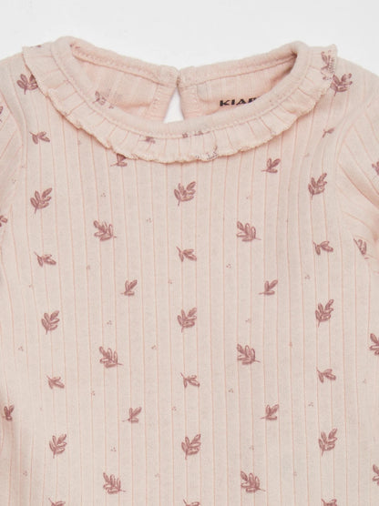 Kiabi T‑shirt 3M Baby Rose