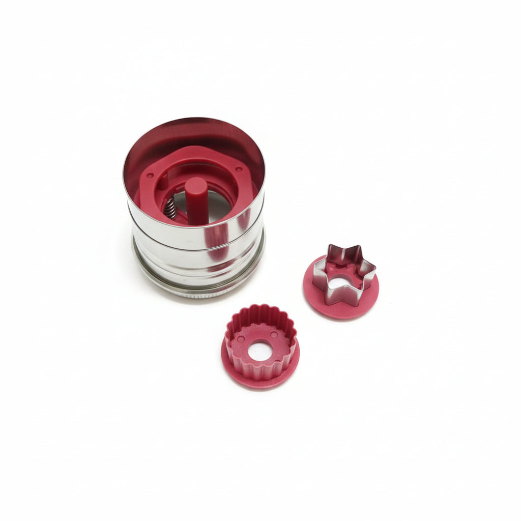 ERNESTO® 3-Piece Cookie Cutter Set for Linzer Pastries