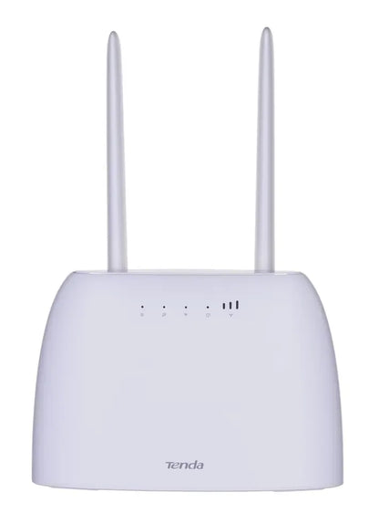 Tenda N300 4G LTE Wireless Router Single-Band 2.4GHz Fast Ethernet White - Gomix Brands Outlet