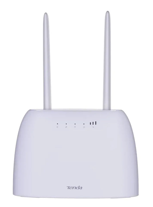 Tenda N300 4G LTE Wireless Router Single-Band 2.4GHz Fast Ethernet White - Gomix Brands Outlet