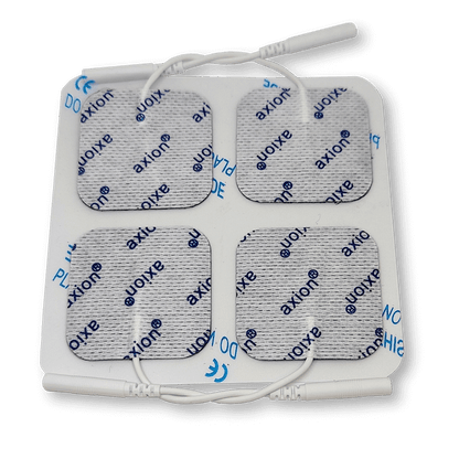 Reusable 4-Piece TENS EMS Gel Electrodes 40x40mm for Pain Relief