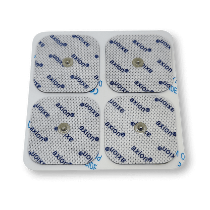 Reusable 4-Piece TENS EMS Gel Electrodes 40x40mm for Pain Relief