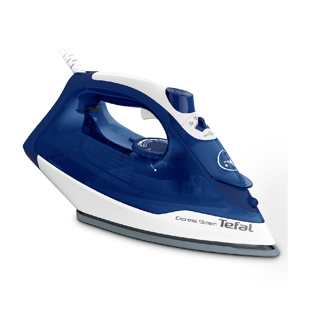 Tefal Express Steam Iron 2400W Ceramic Soleplate FV2838E0