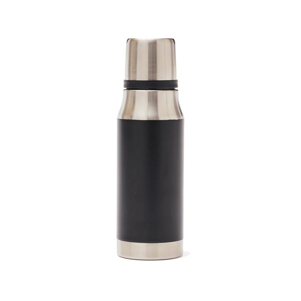 Mace Black 750ml Stainless Steel Vacuum Insulated Thermos for Hot Cold Drinks