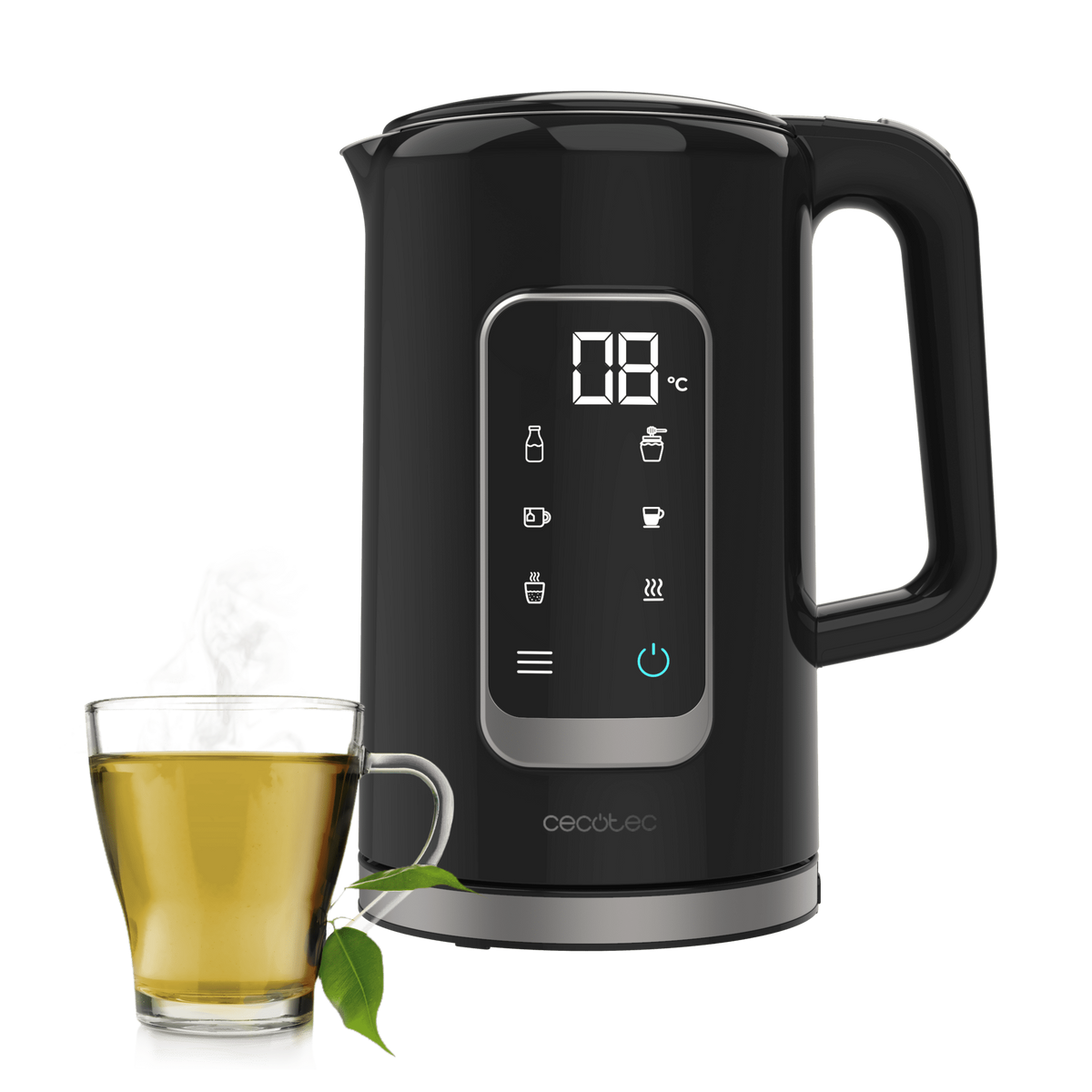 Cecotec Thermosense 500 Touch Electric Kettle 1.7L 2200W