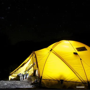 Solar Rechargeable LED Camping Lantern Tent Light 6W 5809
