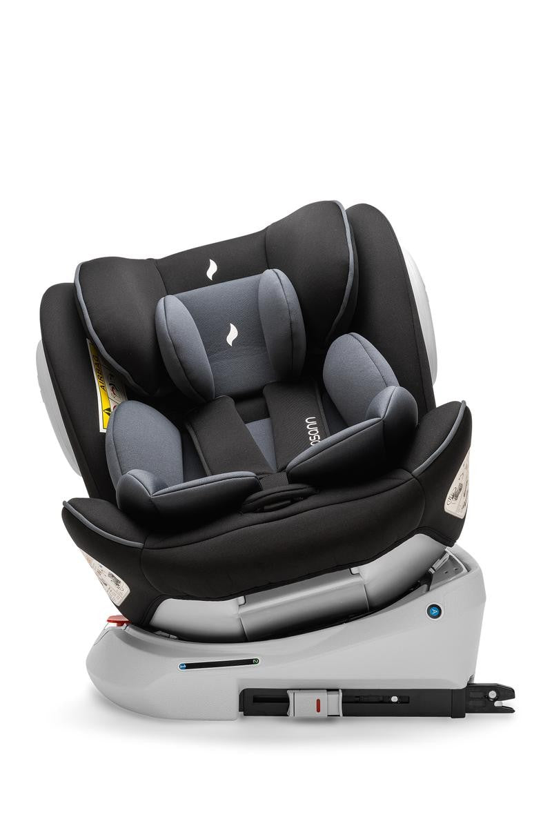 Osann Four360 Car Seat with Isofix, 0-36 kg, Black