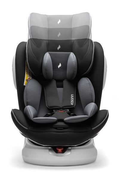 Osann Four360 Car Seat with Isofix, 0-36 kg, Black