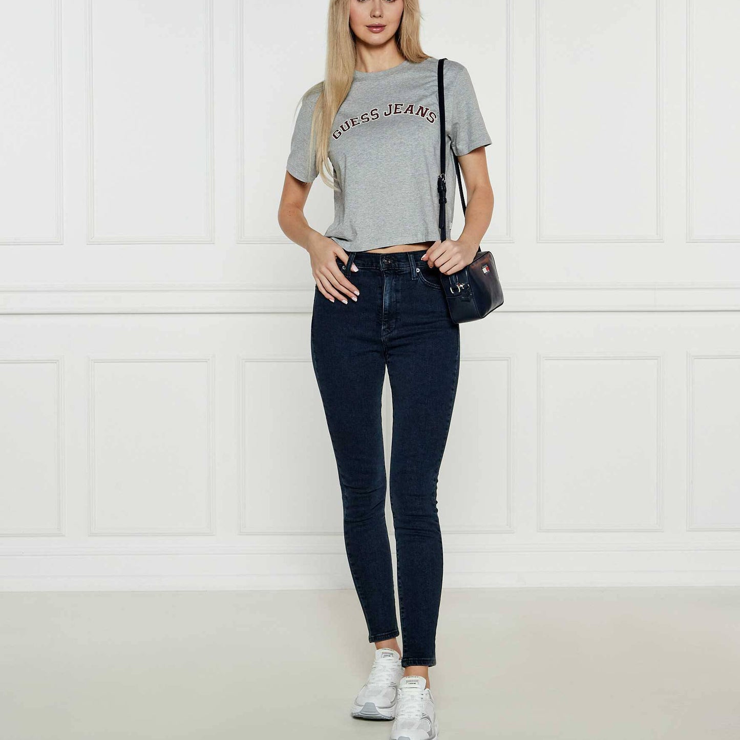 Tommy Jeans Sylvia Women's Skinny Fit Navy Blue Denim Jeans Organic Cotton